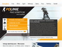 Tablet Screenshot of polinie.pl